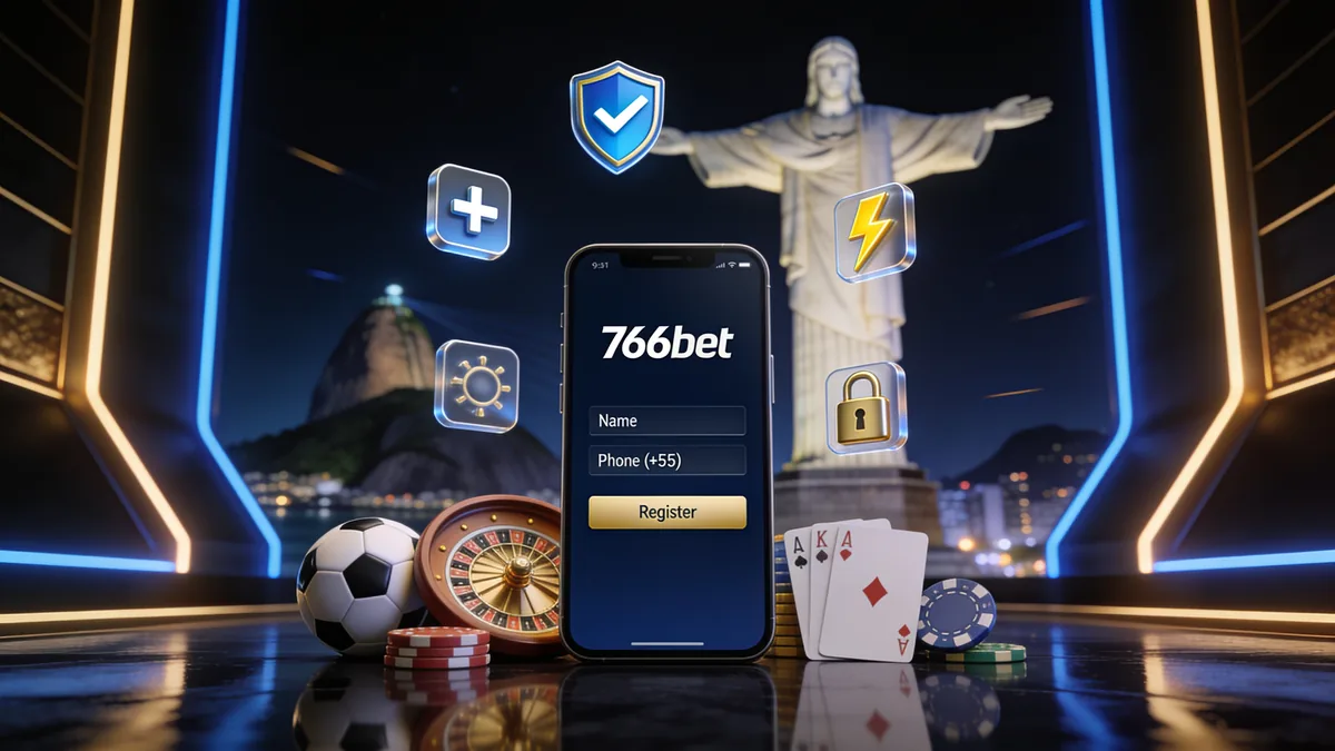 Como Começar a Jogar no 766bet .com — 766bet no Brasil